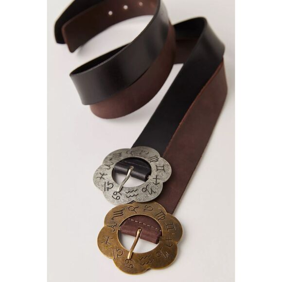 New Free People Celestial Buckle Belt Size S/M